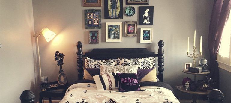 แต่งห้องสไตล์ Gothic มืดหม่นแบบมีเสน่ห์